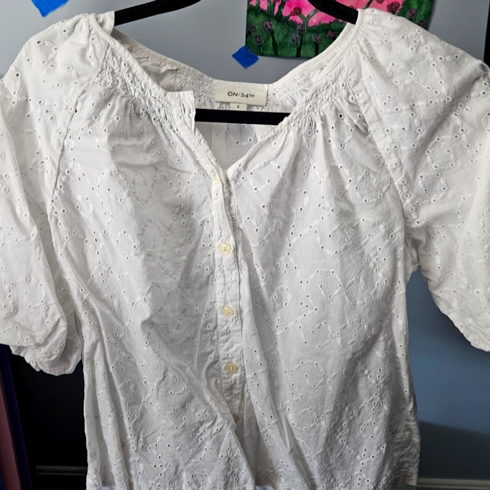 White blouse!